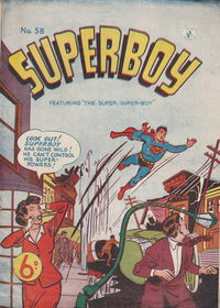 Superboy (Colour Comics, 1950 series) #58 (December 1953)