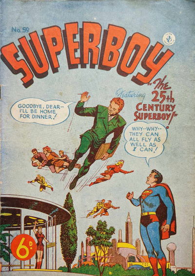 Superboy (Colour Comics, 1950 series) #59 [January 1954]