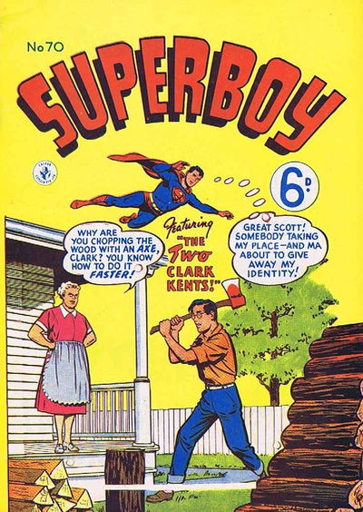 Superboy (Colour Comics, 1950 series) #70 [December 1954]