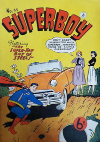 Superboy (Colour Comics, 1950 series)  #65 (July 1954)