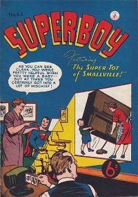 Superboy (Colour Comics, 1950 series) #63 — The Super-Tot of Smallville!