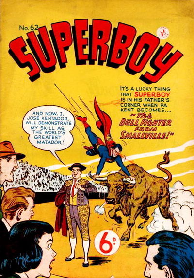 Superboy (Colour Comics, 1950 series) #62 [April 1954]