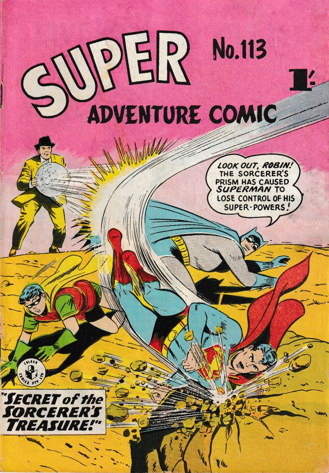Super Adventure Comic (Colour Comics, 1950 series) #113 ([November 1959])
