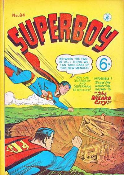 Superboy (Colour Comics, 1950 series) #84 ([February 1956?])