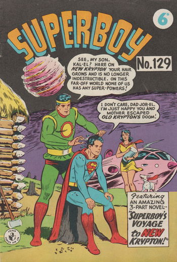 Superboy's Voyage to New Krypton!