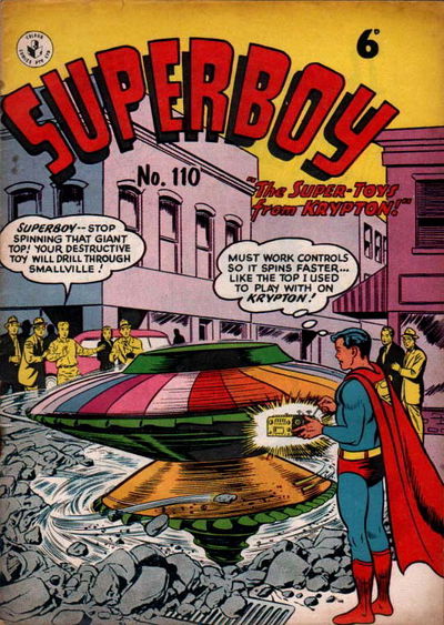 Superboy (Colour Comics, 1950 series) #110 [April 1958]