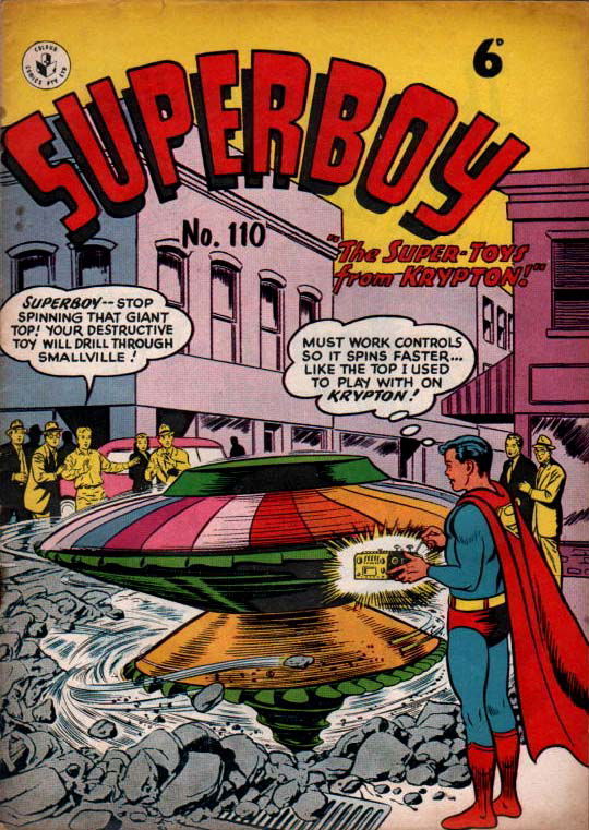 Superboy (Colour Comics, 1950 series) #110 ([April 1958])