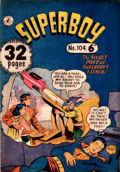 Superboy (Colour Comics, 1950 series) #104 [October 1957]