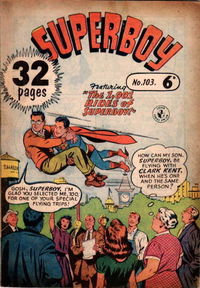 Superboy (Colour Comics, 1950 series) #103 [September 1957]