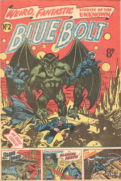 Blue Bolt (Jubilee, 1952? series) #2 [July 1952?]