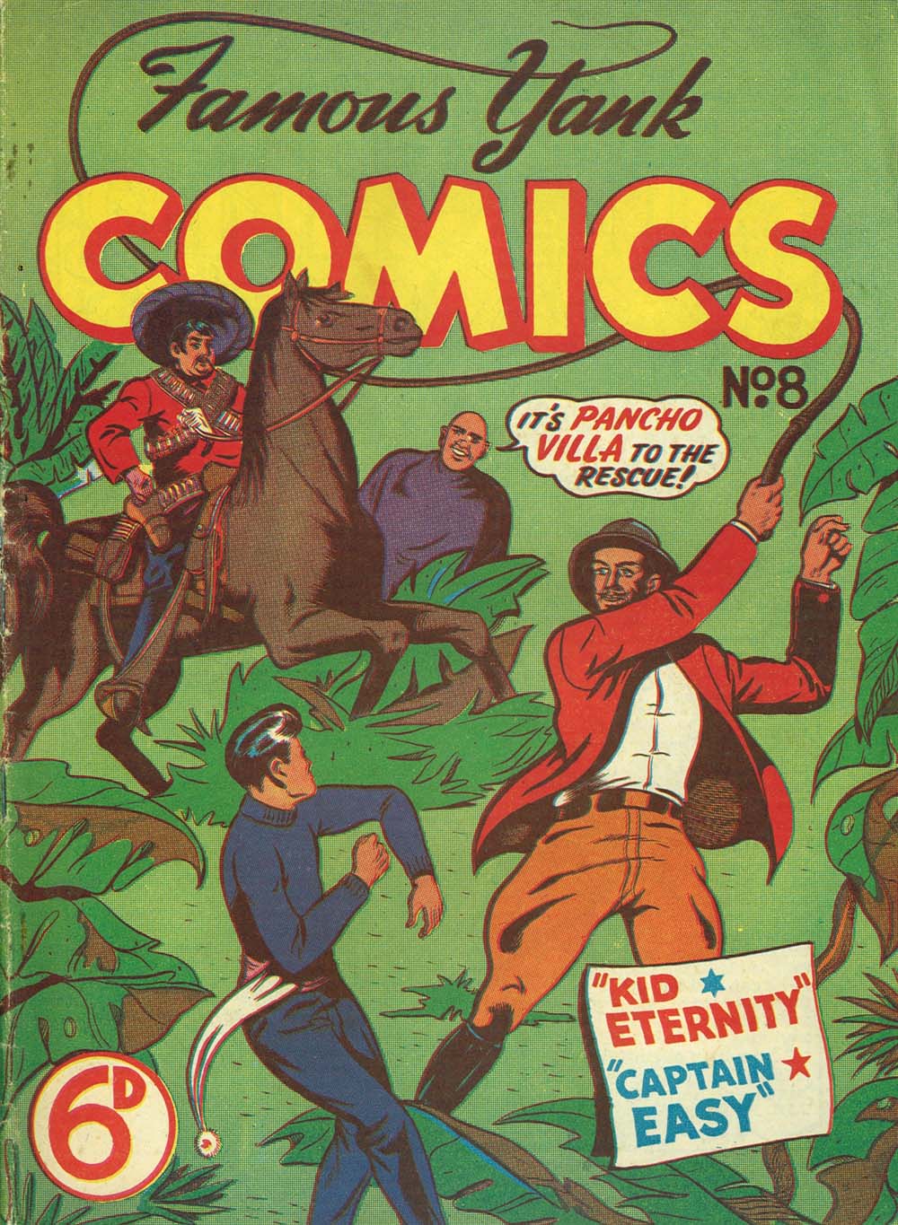 Famous Yank Comics (Ayers & James, 1950 series) #8 ([October 1950?])