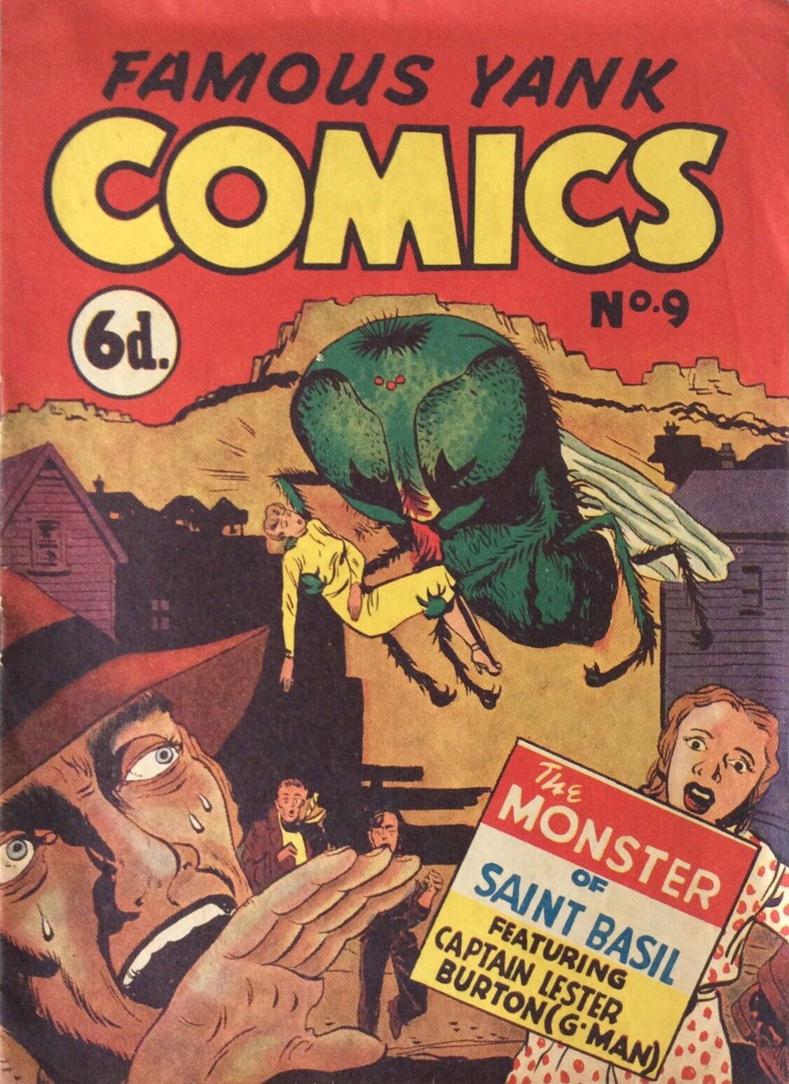 Famous Yank Comics (Ayers & James, 1950 series) #9 (November 1950)