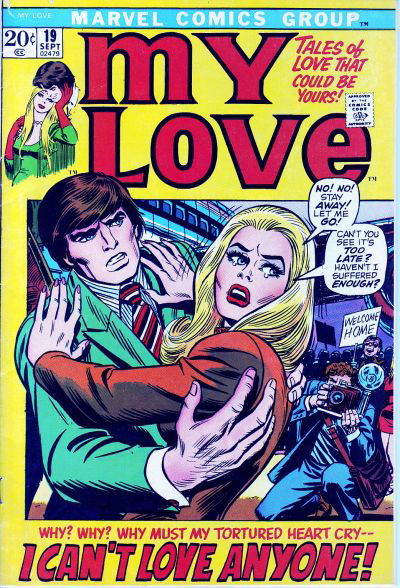 My Love (Marvel, 1969 series) #19 (September 1972)