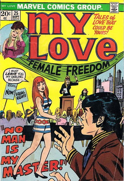 My Love (Marvel, 1969 series) #25 (September 1973)