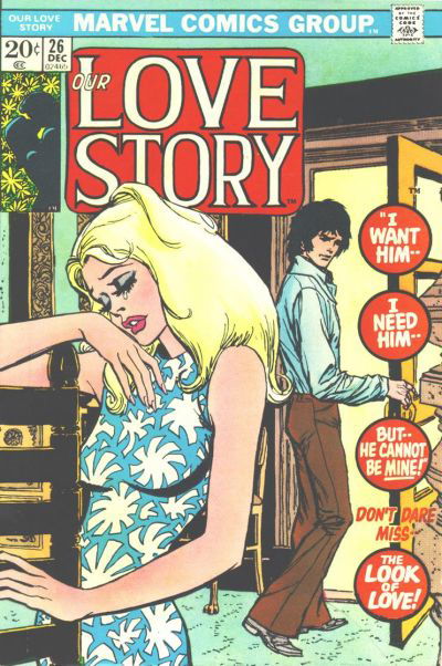 Our Love Story (Marvel, 1969 series) #26 December 1973