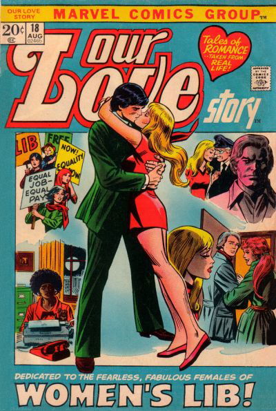 Our Love Story (Marvel, 1969 series) #18 August 1972