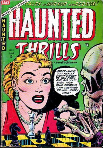 Haunted Thrills (Farrell, 1952 series) #16 July-August 1954