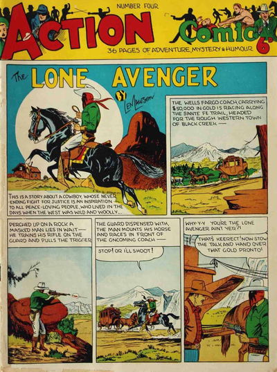 Action Comic (Peter Huston, 1946 series) #4