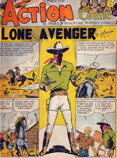 Action Comic (Peter Huston, 1946 series) #5