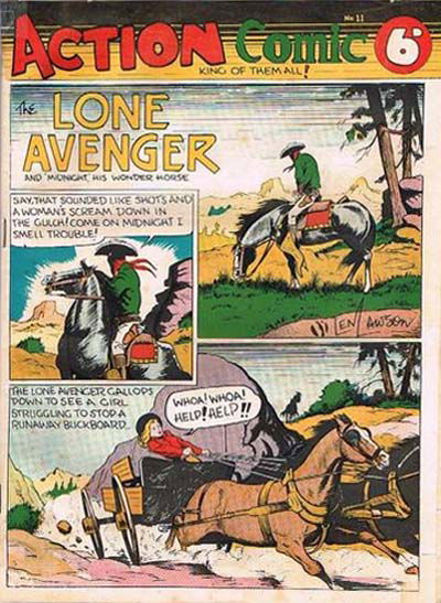 Action Comic (Peter Huston, 1946 series) #11 ([June 1947?])