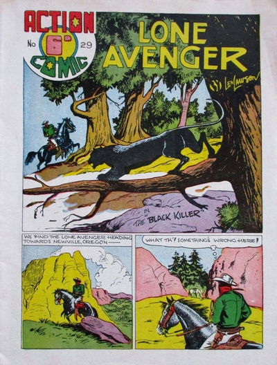 Action Comic (Leisure Productions, 1948 series) #29 — The Lone Avenger