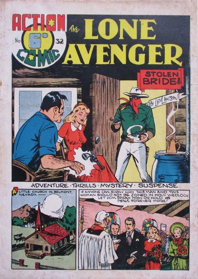 Action Comic (Leisure Productions, 1948 series) #32 — The Lone Avenger