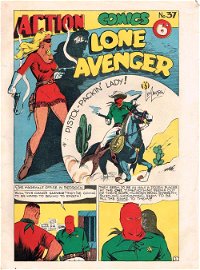 Action Comic (Leisure Productions, 1948 series) #37 ([1949?]) —Action Comics