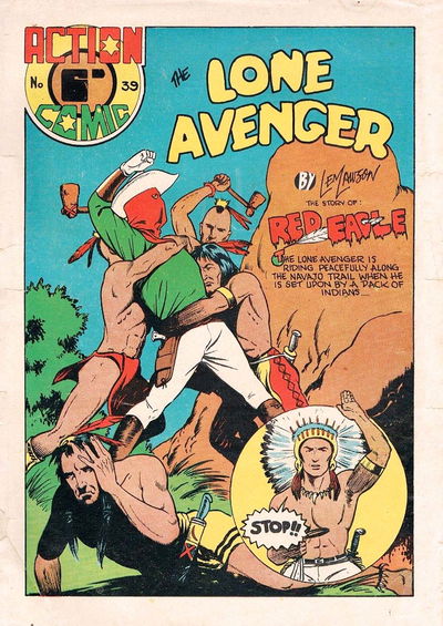 Action Comic (HJ Edwards, 1949? series) #39 — The Lone Avenger