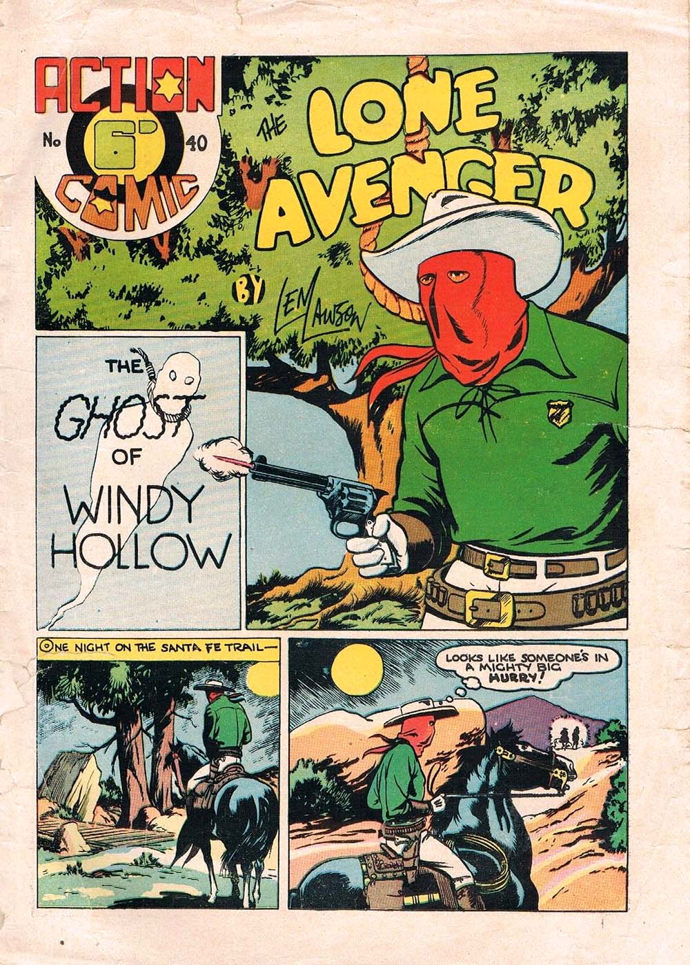 Action Comic (HJ Edwards, 1949? series) #40 ([1950?])