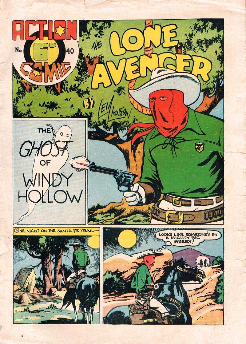 Action Comic (HJ Edwards, 1949? series) #40 ([1950?])