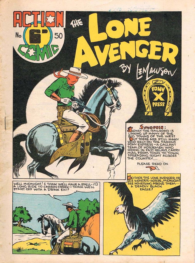 Action Comic (HJ Edwards, 1949? series) #50 ([1950?])
