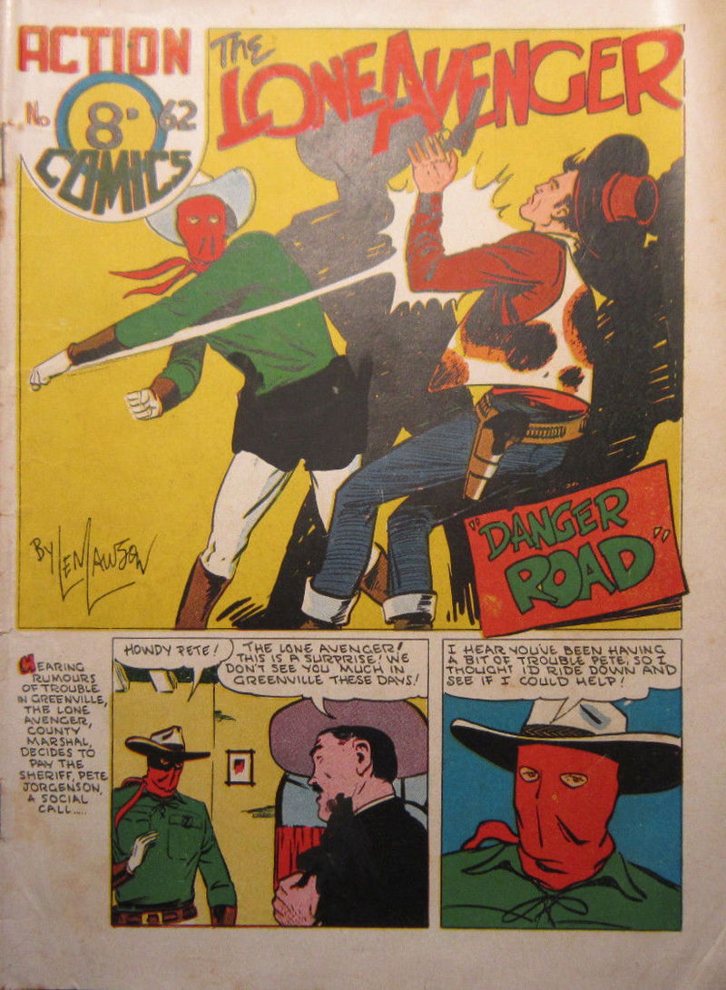 Action Comic (HJ Edwards, 1949? series) #62 — Action Comics ([1951?])