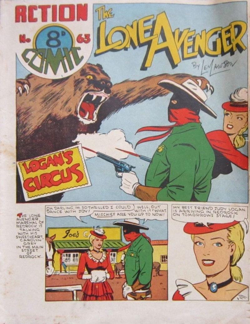 Action Comic (HJ Edwards, 1949? series) #63 ([December 1951?])