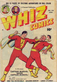 Whiz Comics (Fawcett, 1940 series)  #132 (April 1951) — Captain Marvel Saves Captain Marvel