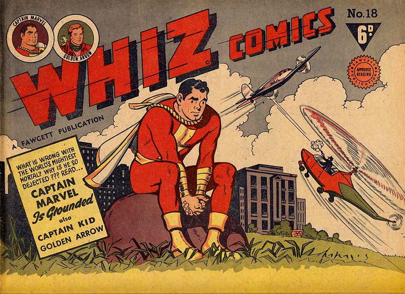 Whiz Comics (Vee, 1947 series) #18 ([July 1948?])