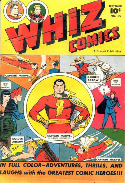 Whiz Comics (Fawcett, 1940 series) #90 (October 1947)