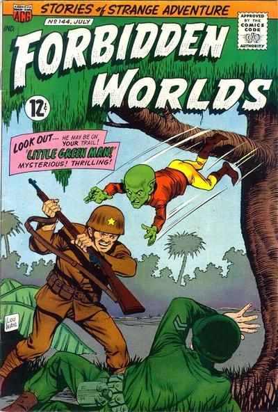 Forbidden Worlds (ACG, 1951 series) #144 (July 1967)