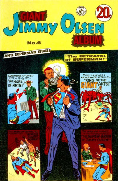 Giant Jimmy Olsen Album (Colour Comics, 1966 series) #6