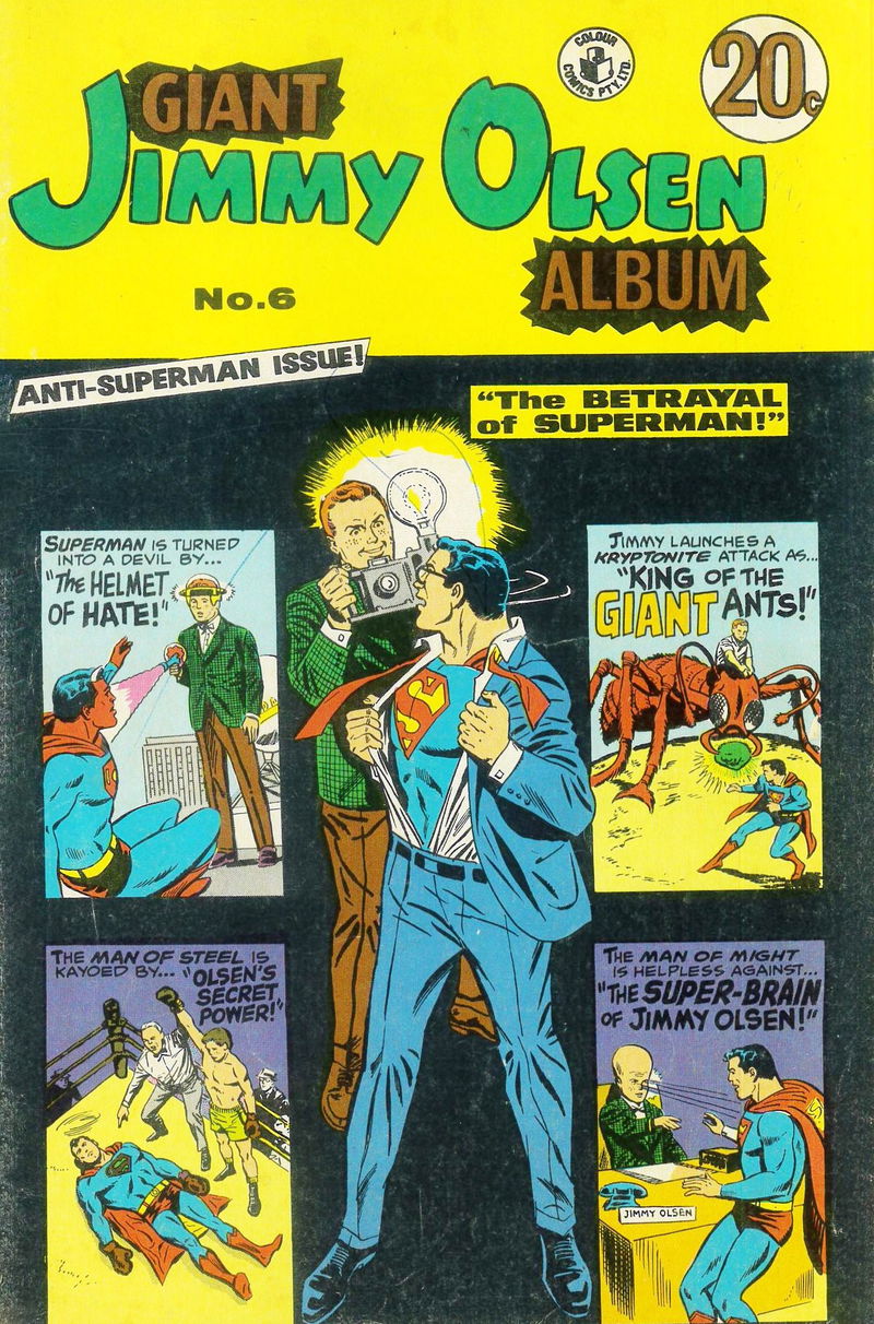 Giant Jimmy Olsen Album (Colour Comics, 1966 series) #6 ([September 1971?])