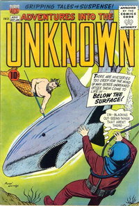 Adventures into the Unknown (ACG, 1948 series)  #121 (January 1961)