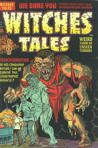 Witches Tales (Harvey, 1951 series) #14 (September 1952)