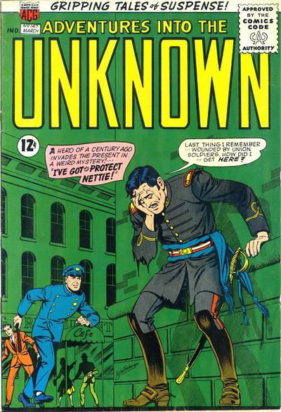 Adventures into the Unknown (ACG, 1948 series) #147 March 1964