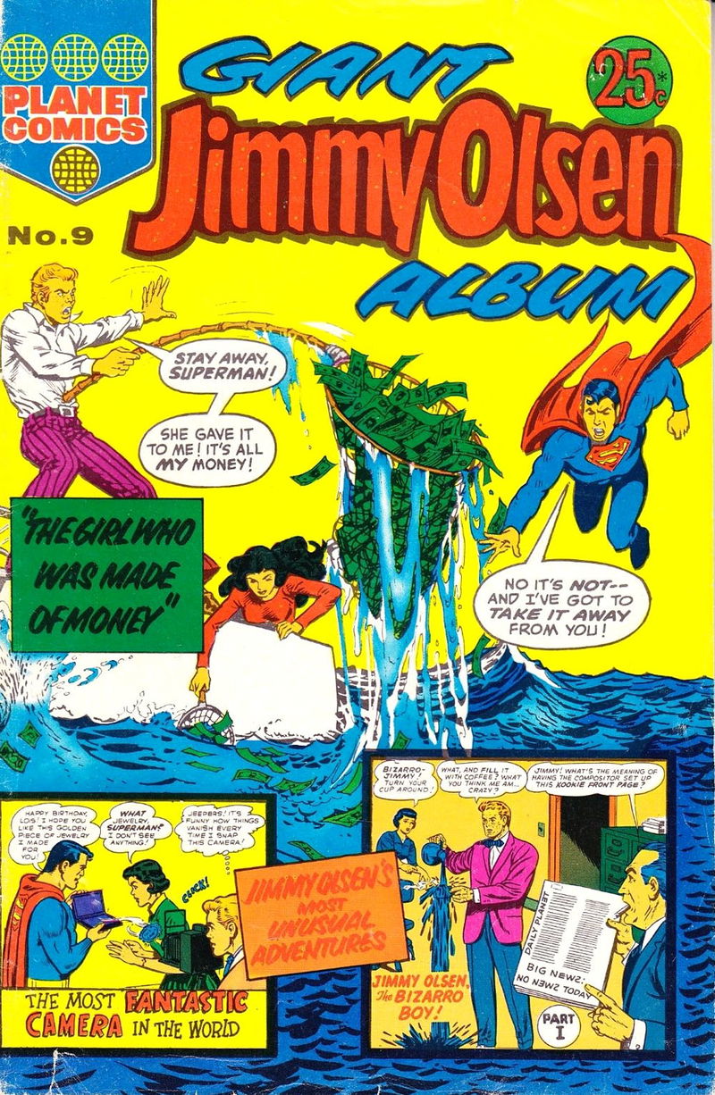 Giant Jimmy Olsen Album (Colour Comics, 1966 series) #9 ([October 1973?])