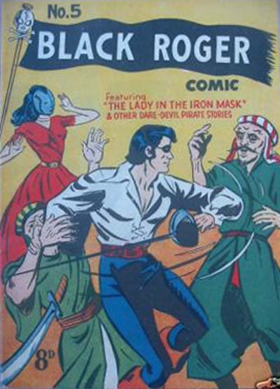 Black Roger Comic (Young's, 1952? series) #5 ([May 1952?])