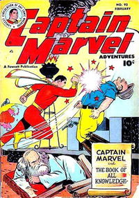 Captain Marvel Adventures (Fawcett, 1941 series)  #93 (February 1949) — The Book of All Knowledge