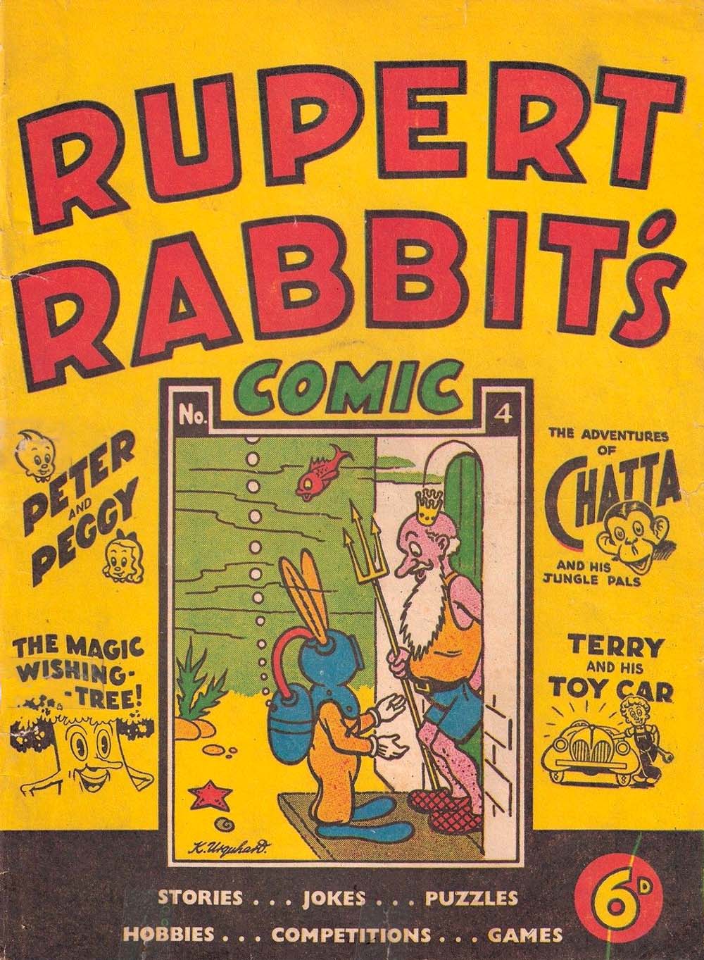 Rupert Rabbit's Comic (Allied, 1946 series) #4 ([August 1946?])