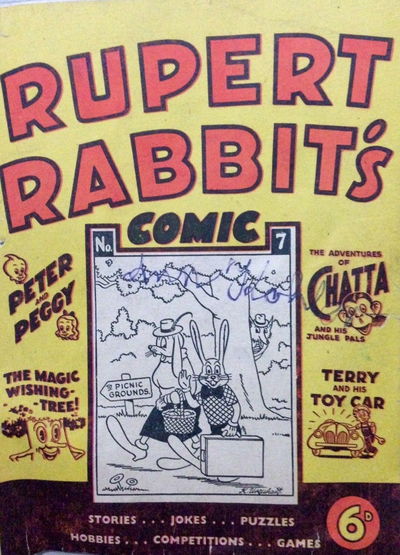 Rupert Rabbit's Comic (Allied, 1946 series) #7 (November 1946)
