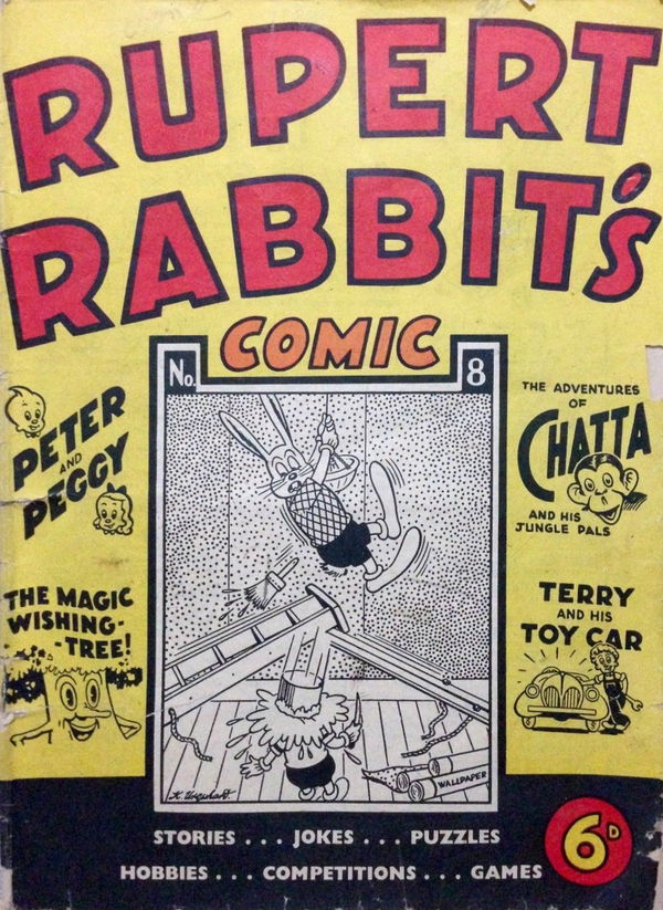 Rupert Rabbit's Comic (Allied, 1946 series) #8 [December 1946]