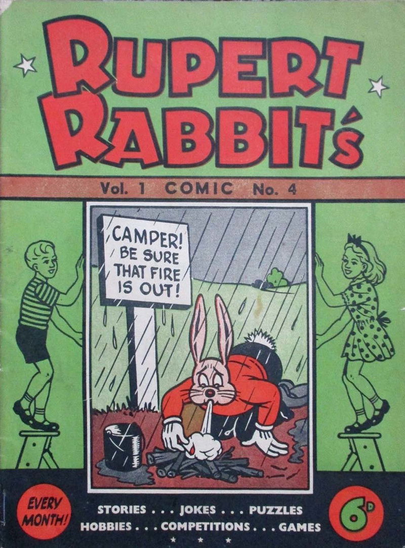 Rupert Rabbit's Comic (Allied, 1946 series) v2#4 (August 1947)