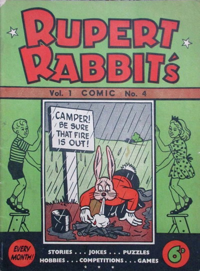 Rupert Rabbit's Comic  v2#4 (August 1947)